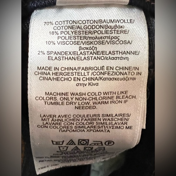 Women’s petite Brooks Brothers Dark wash straight cut denim jeans size 8P EUC - Picture 8 of 9